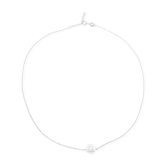 925 Sterling Silver Zodiac Cancer Symbol Necklace - Picture 2 of 3